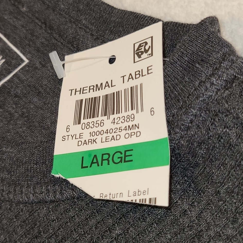 Club Rm thermal crewneck gray shirt - Picture 16 of 16